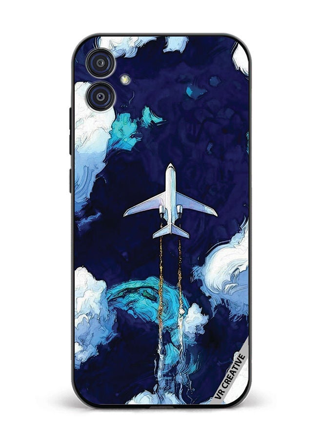 VR CREATIVE Protective Case Cover For Samsung Galaxy M04/F04 Aeroplan Design Multicolour - Image 1