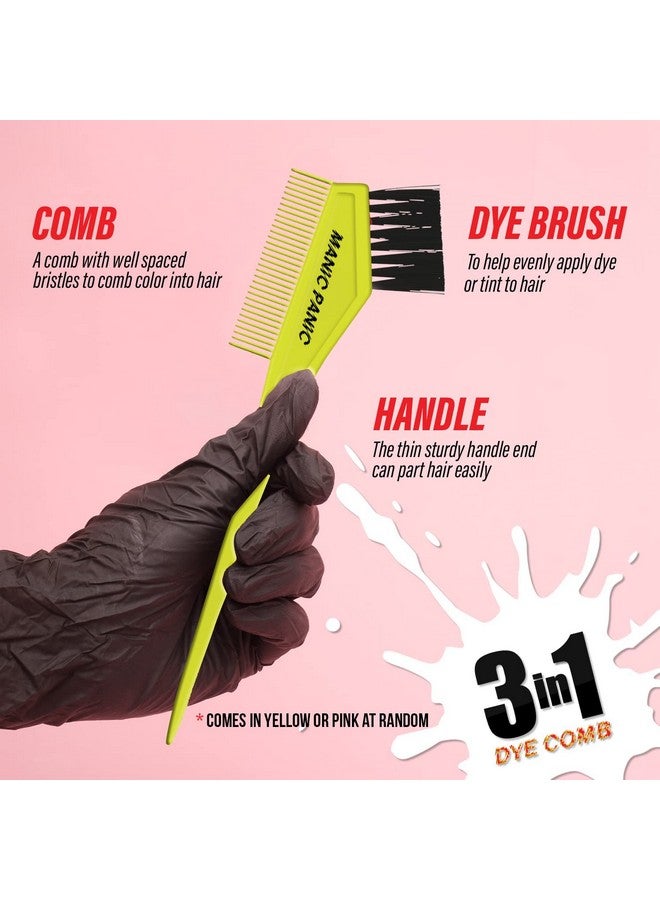 Manic Panic Manic Panic Hair Dye Tool Kit - Hair Dye Kit - Hair Coloring Kit Comes With Hair Dye Nitrile Gloves, Dye Brush/Comb Applicator, Hair Dye Cap - All You Need DYE Tools - Image 3