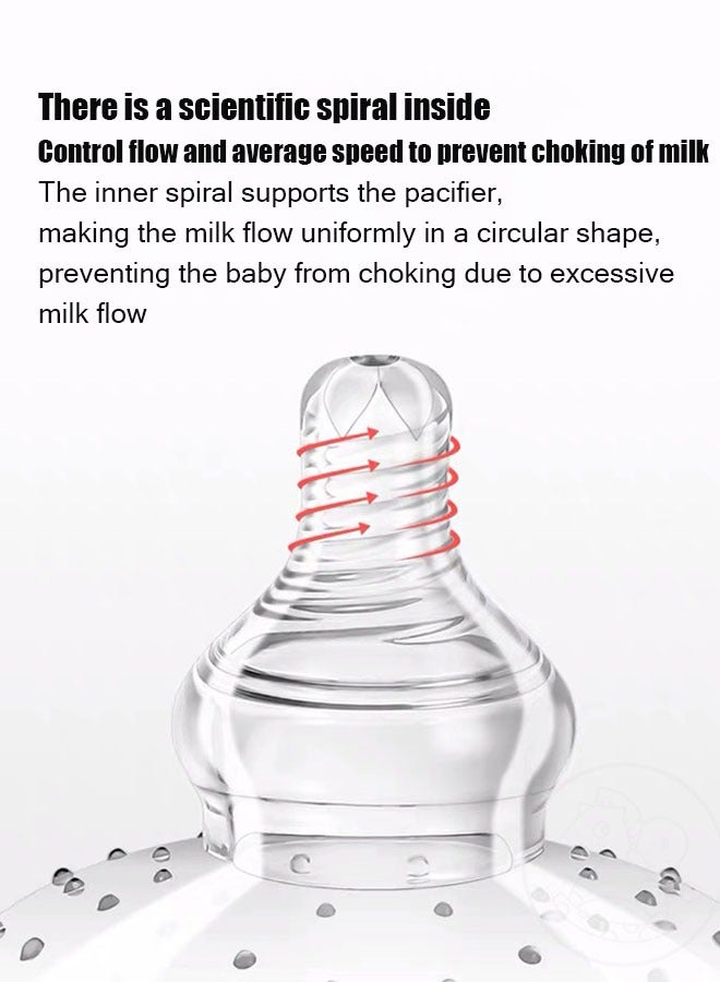 Nipple Shield,  Premium Contact Nippleshield, Assist Perfect for Nursing Mothers with Inverted & Sore Nipple with Carrying Case for Breastfeeding Mothers, Non-Toxic, Made Without BPA - Image 4