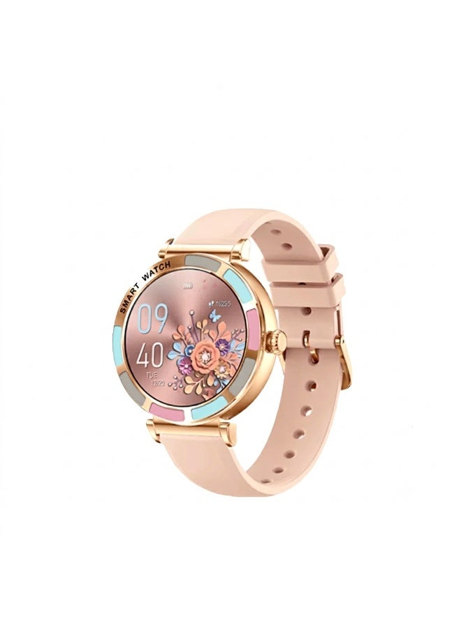 Aolon Lily R3 Women's Smart Watch, 41mm Gold, IP68 Waterproof, Custom Wallpaper, Health Monitoring - Image 1
