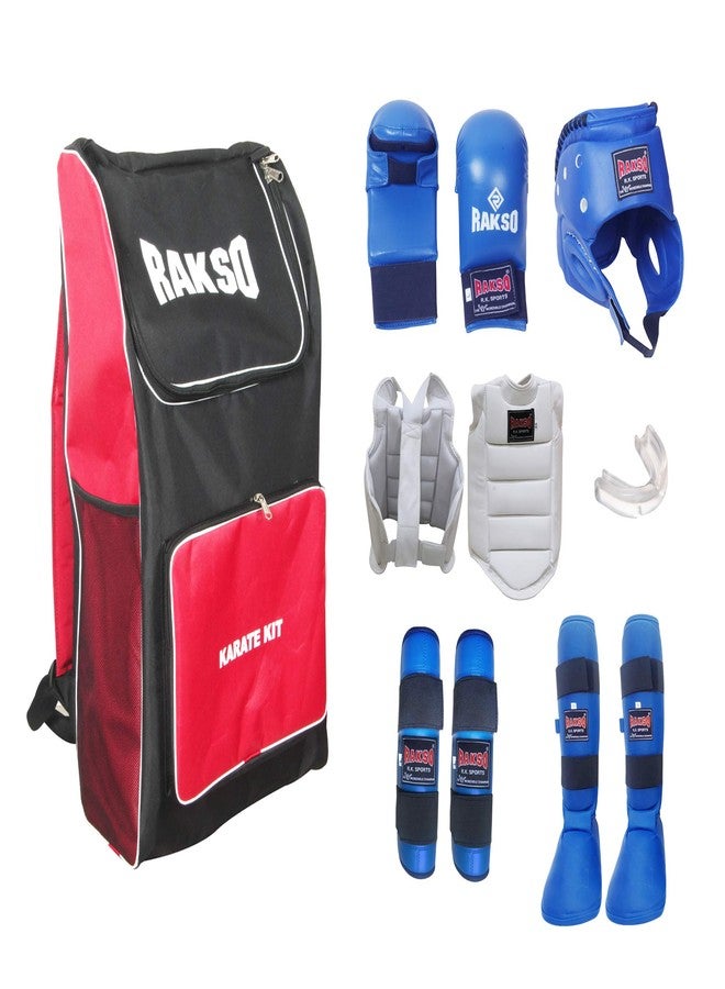Rakso طقم كاراتيه راكسو (7 قطع) (أحمر، متوسط) - Image 1
