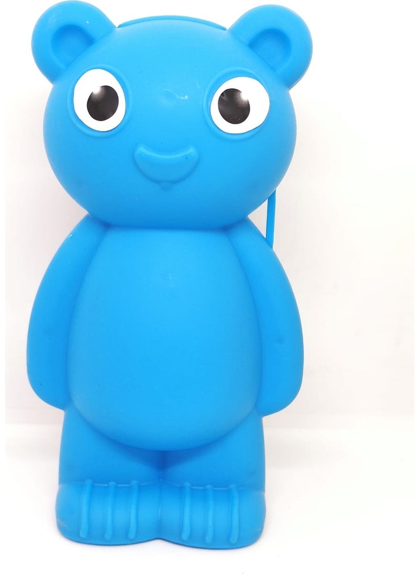 Deniz Sport Piggy Bank with Fun Teddy Bear Figure for Children's Rooms (1 Piece)  - Image 1