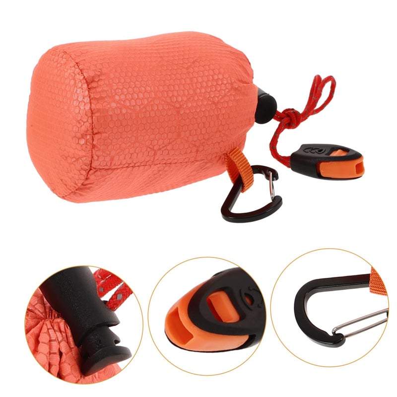 Emergency Thermal Reflective First Aid Bag with Compression Sack for Camping Hiking Survival - Image 4