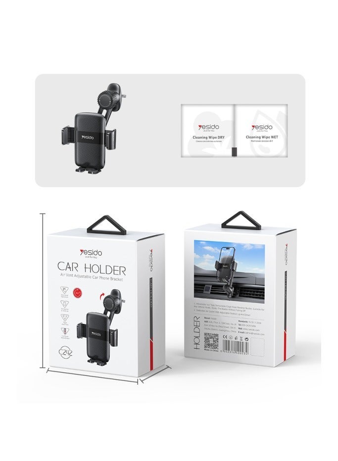 Yesido C242 Car Phone Holder Compatible with Any Air Vent  360° Rotatable - Image 5