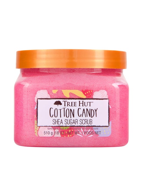Tree Hut Cotton Candy Shea Sugar Scrub, 510 Grams