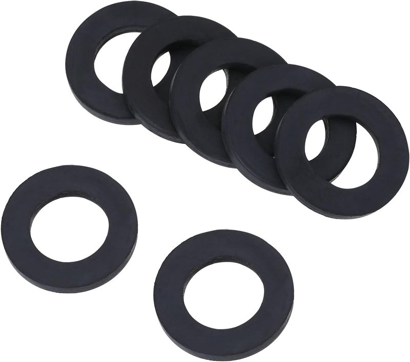 HOTOP Shower Hose Washers Rubber Washers Seals for 1/2 Inch Shower Head and Hose, 20 Pack - Image 4