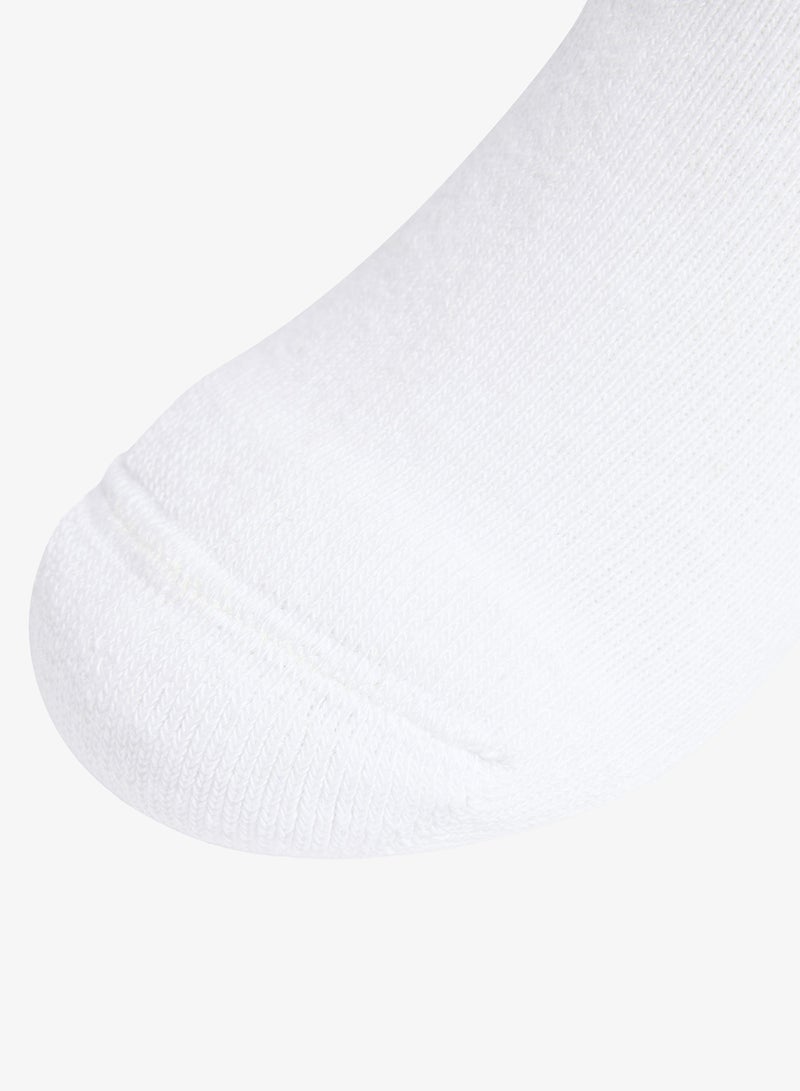 Adidas Kids 3 Pack Linear Crew Socks - Image 3