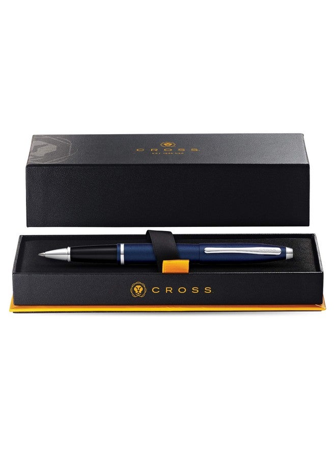 Cross Unisex Midnight Metallic Roller Ball Pen (Blue_Free Size) - Image 3