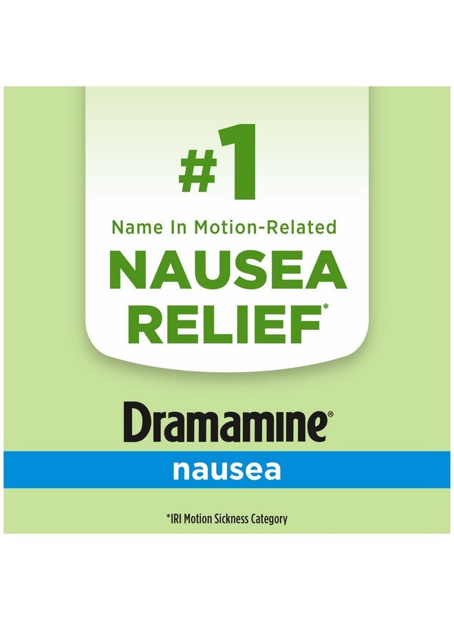 Dramamine Nausea Long Lasting, Nausea Relief, 10 Count, 4 Pack - Image 3