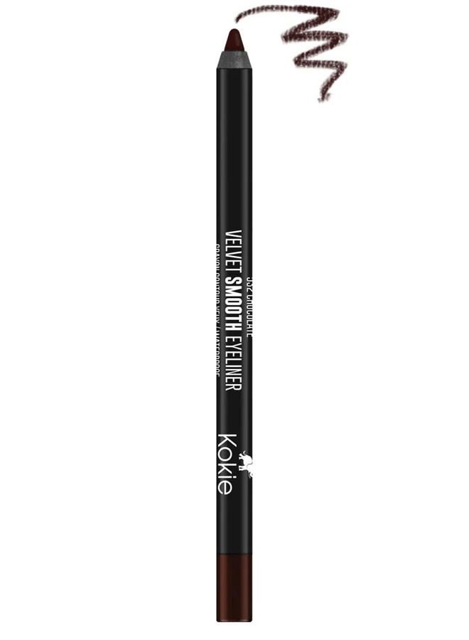 KOKIE COSMETICS - Velvet Smooth Eyeliner Chocolate - 0.042 oz. (1.2 g) - Image 1