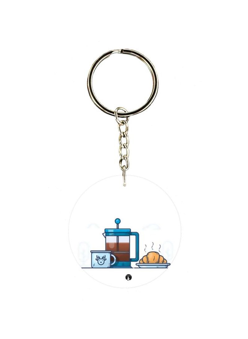 RKN The Food Printed Keychain