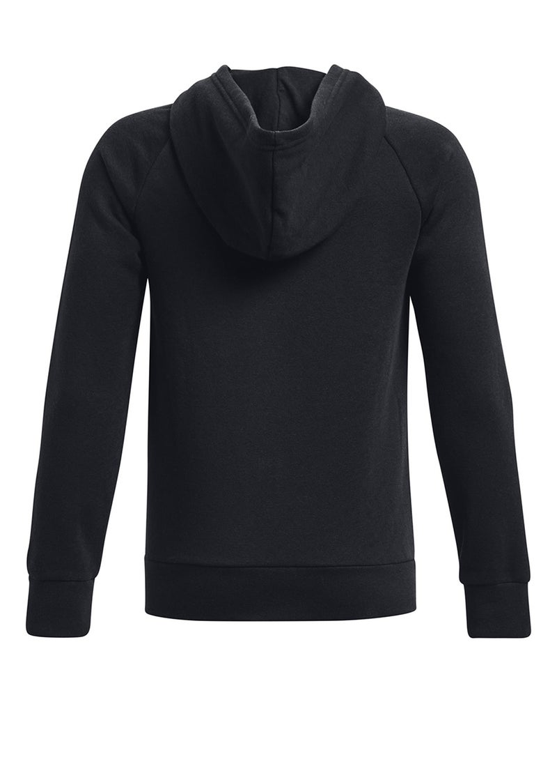 UNDER ARMOUR Boys' Rival Fleece Full Zip Hoodie  - Image 2