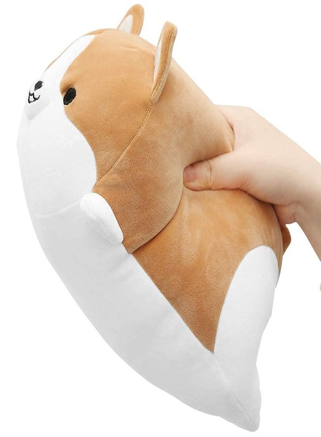 sofipal Corgi Dog Plush Pillow, Soft Shiba Inu Corgi Butt Stuffed Animal Toys Gifts for Bed, Valentine, Kids Birthday, Christmas (Brown, 11.8inch) - Image 1