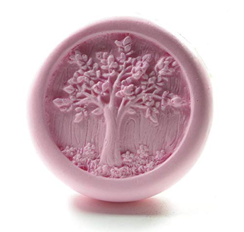 Longzang Life Tree Silicone Mold for Soap Making Silicone Molds for Soap Candle Chocolate Candy Silicone Moldfor Soaps Bombs Baking Fondant - Image 1