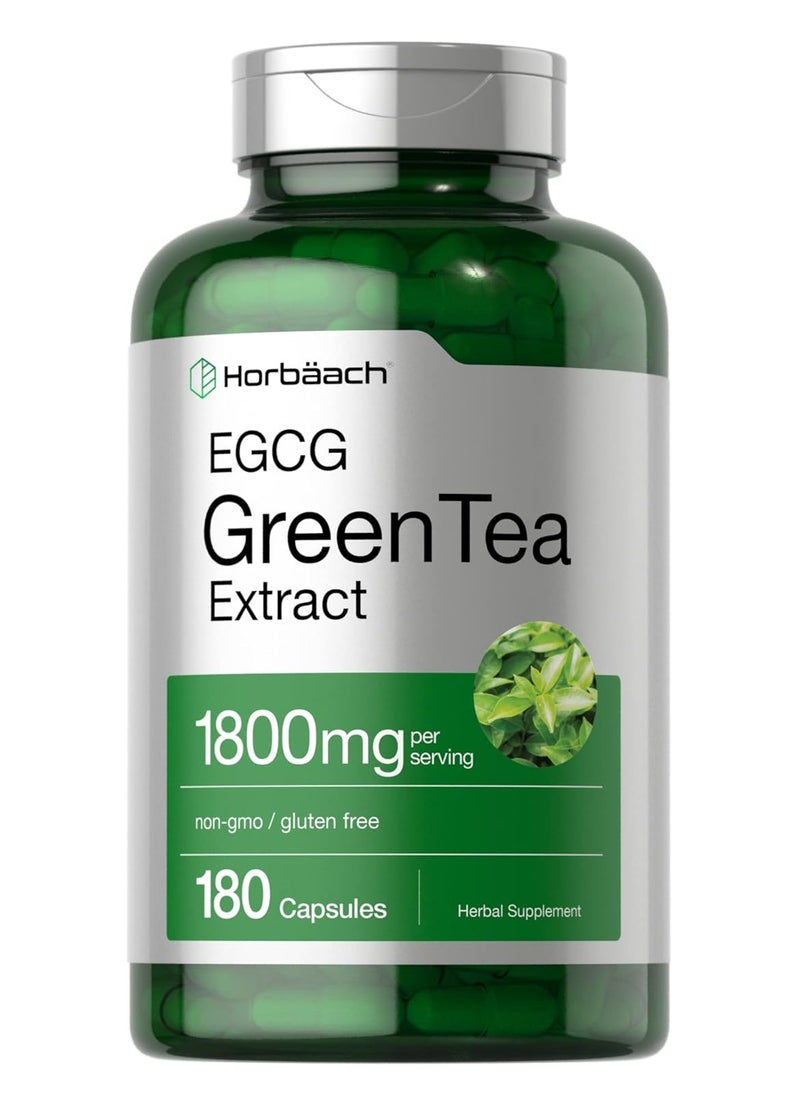 Horbaach - Horbaach Egcg Green Tea 1800Mg 180Caps - Image 1