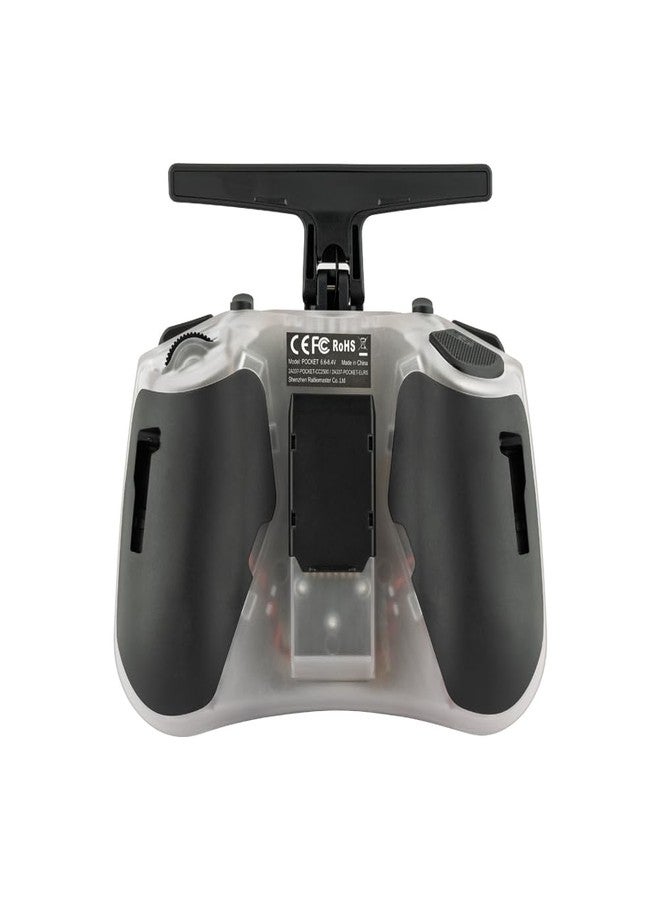 Radiomaster Pocket Hall Gimbal Transmitter Remote Control Portable Lightweight Built in LED Light Foldable Antenna Mode 2 (ELRS-Transparent) - Image 3