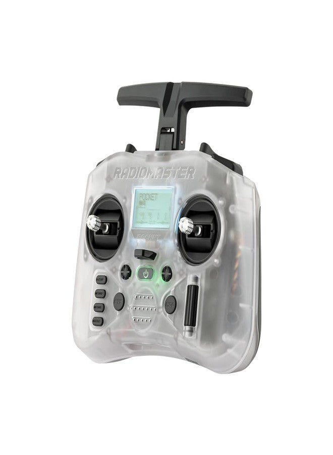 Radiomaster Pocket Hall Gimbal Transmitter Remote Control Portable Lightweight Built in LED Light Foldable Antenna Mode 2 (ELRS-Transparent) - Image 4