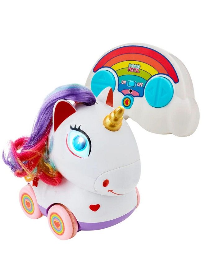 Flybar Poko Petz Remote Control Car For Toddlers Unicorn Toys 2.4Gh For Girls Unicorn Gifts For Girls Light Up Toddler Toys Singing Talking Toys Preschool Toys Toddler Gifts For Ages 3 And Up - Image 1