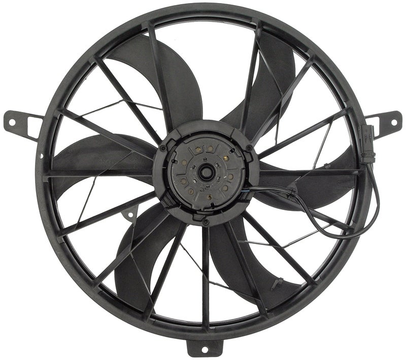 Dorman 620-010 Engine Cooling Fan Assembly for Select Jeep Models, Black - Image 1