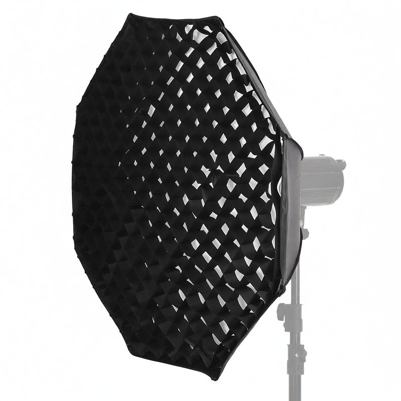 95cm/37.4in Quick Release Octagon Softbox with Bowen Mount 8 Support Rods for Photography Studio Photography Portrait Live Stream - Image 1