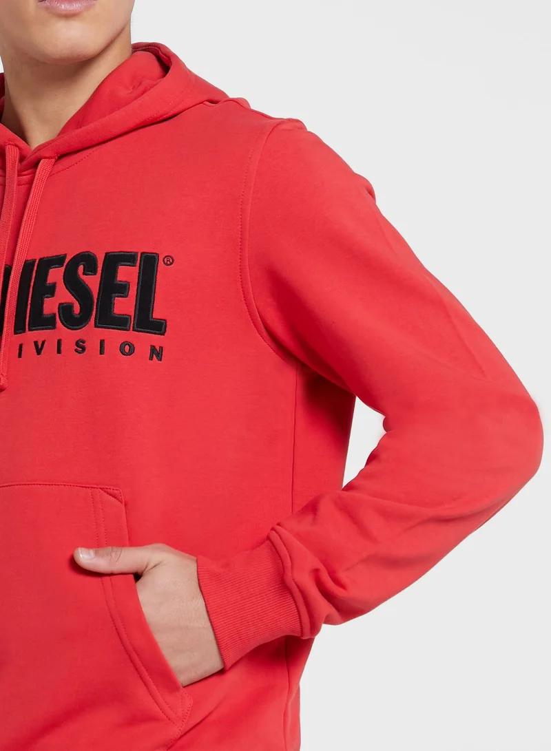 DIESEL Logo Hoodie