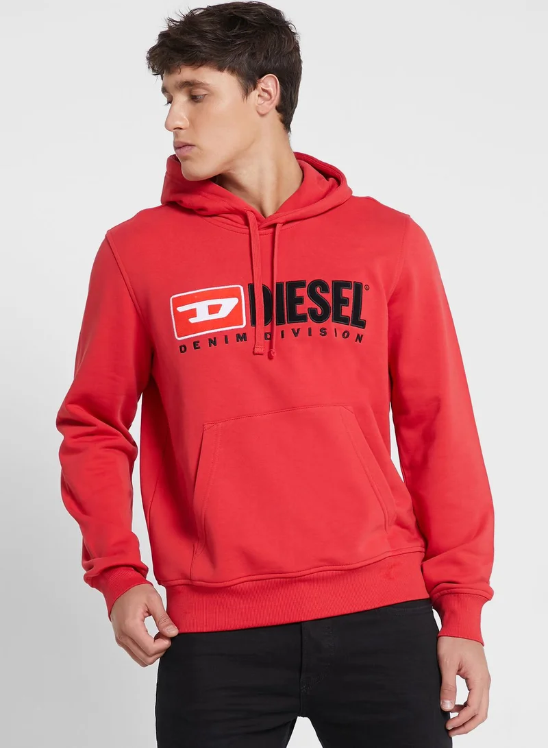 DIESEL Logo Hoodie