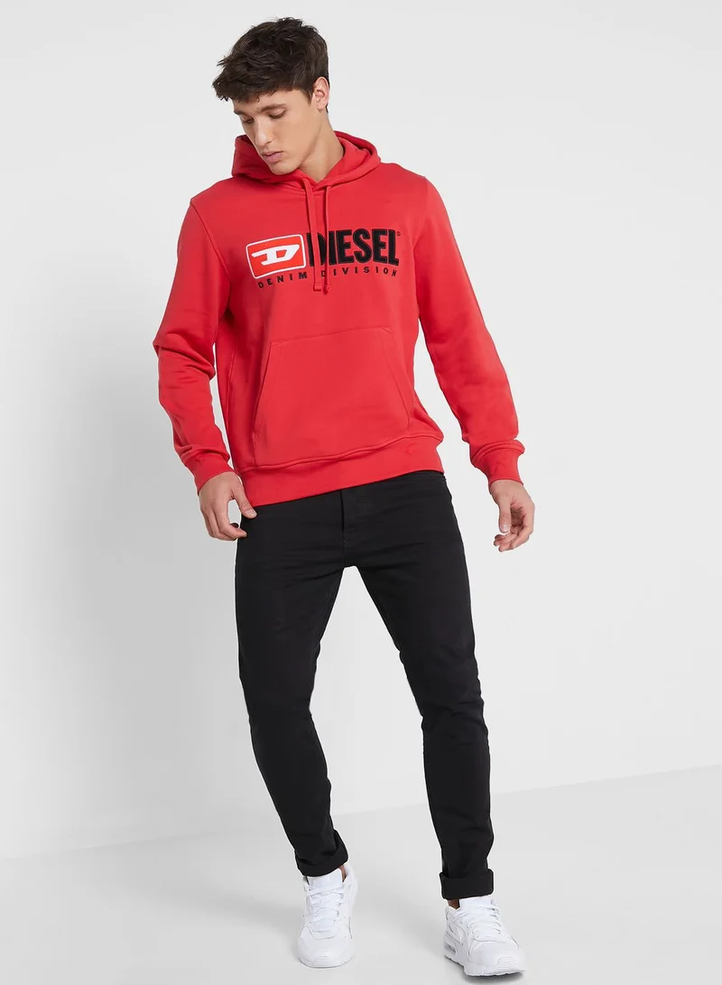 DIESEL Logo Hoodie