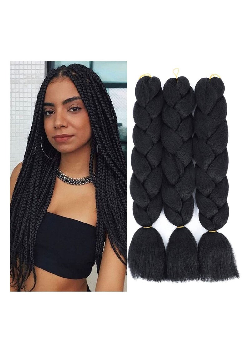 إستيل جديلة ألترا فاخرة أصلية من 3 ألوان F1B/Red - Image 1