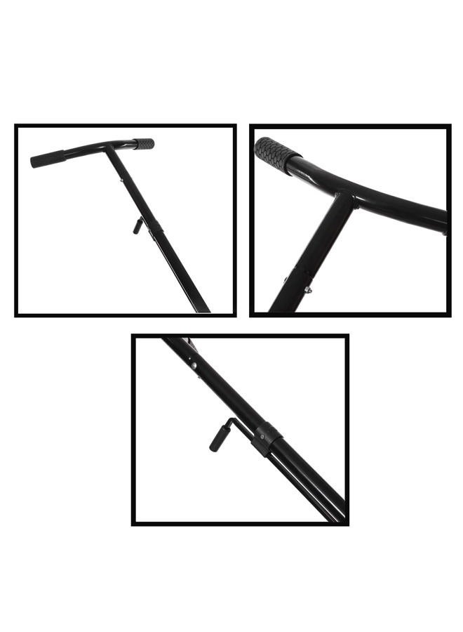 Gardenised Extra Wide 36 in. Snow Shovel Plow Pusher Remover with Large Rugged Wheels, Heavy Duty, Black - Image 5