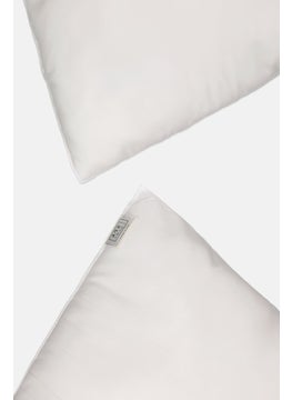 YOTO 2 Pack Pillow Case Set 45 x 65 cm, White  - Image 2