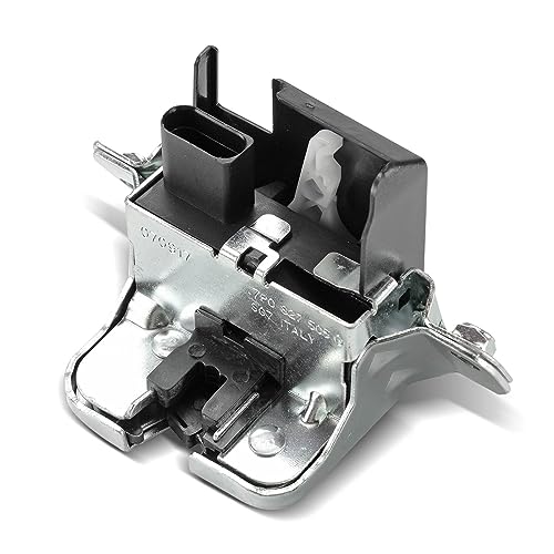 A-Premium Rear Tailgate Trunk Latch Lock Actuator Compatible with Volkswagen Vehicles - For Touareg 2011 2012 2013 2014 2015 2016 2017 2018, Sport Utility - Replace# 7P0827505E - Image 1