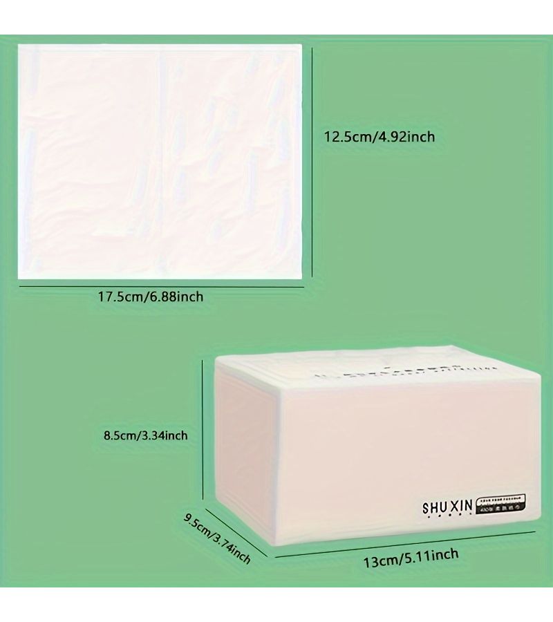 Ultra Soft Virgin Wood Pulp Facial Tissues 480 Sheets 4 Ply Paper Napkins Free Of Dyes For Wet And Dry Use Great For Home Office Restaurant Hotel And Travel - Image 4