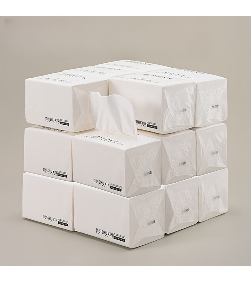 Ultra Soft Virgin Wood Pulp Facial Tissues 480 Sheets 4 Ply Paper Napkins Free Of Dyes For Wet And Dry Use Great For Home Office Restaurant Hotel And Travel - Image 1