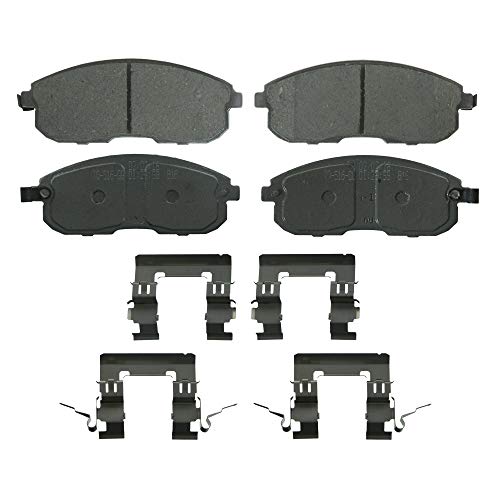 Wagner Brake ThermoQuiet QC815D Ceramic Disc Brake Pad Set - Image 1