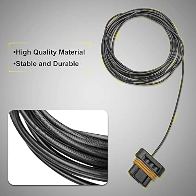 Tavaski Resistor Wire Pigtail Converts 12v to Signal, LS Gen III-4 Pin Alternator 105A Wire, Kit Including Pigtail and Wire Lead - 96In - Image 3