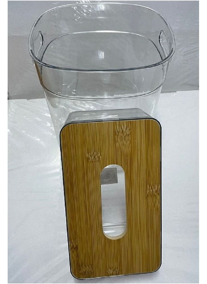 Acrylic Dustbin and Tissue Box set - pzsku/ZAFB107994512B5230265Z/45/_/1649372585/ebd81156-1a0e-4176-b781-f529aa59fbde