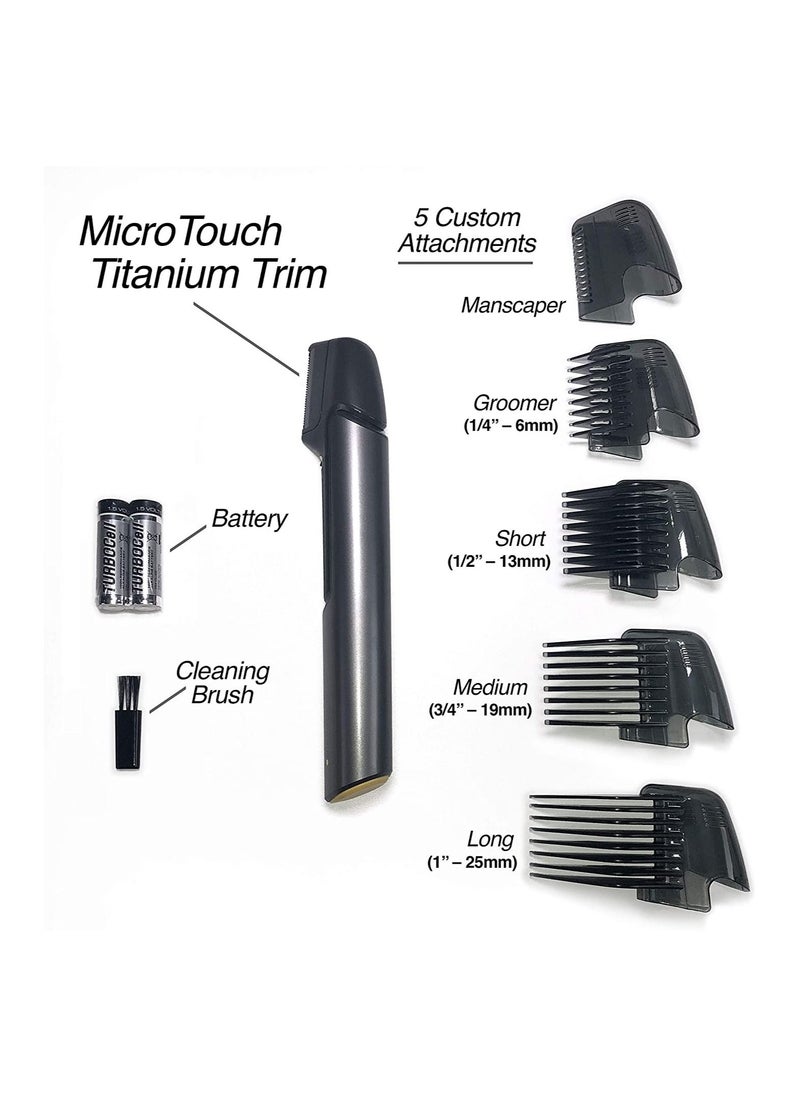 Micro Touch MicroTouch Titanium TRIM Lighted Hair Cutting Tool set  - Image 2