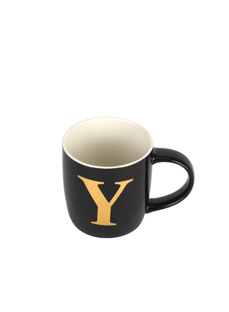 Royalford 385ml (13 oz) Alpha New Bone Mug RF11876 English Alphabet Print, 26 Variants A-Z for Hot and Cold Drinks Food-Grade, Non-Toxic and Safe to Use, Dishwasher Safe Assorted Colors Assorted Colors - Image 4
