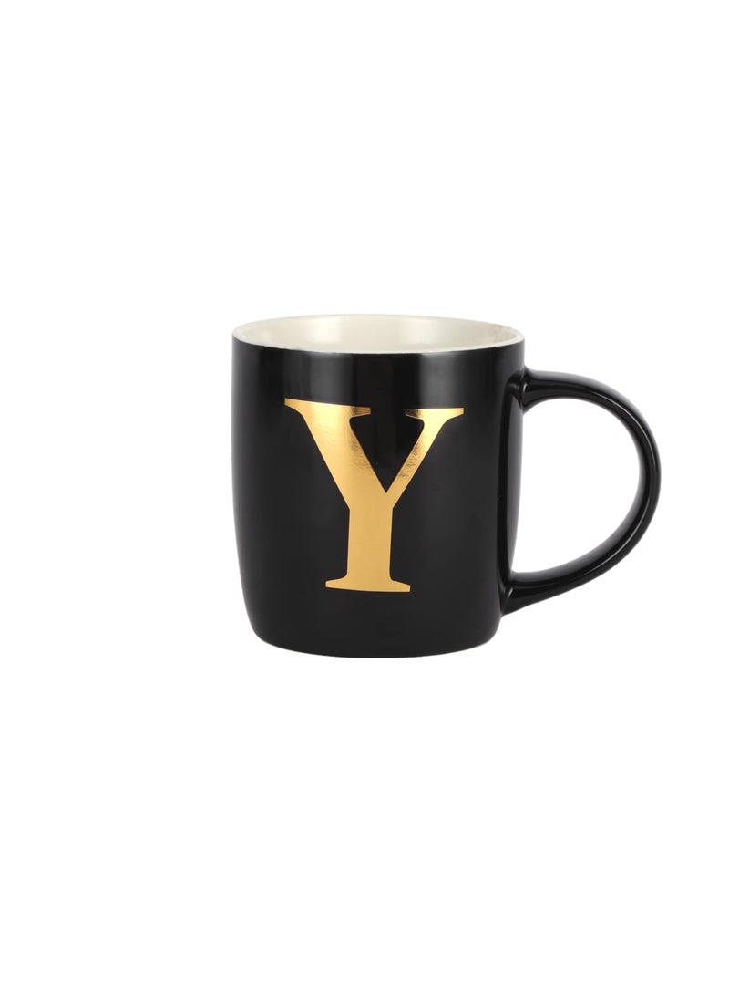 Royalford 385ml (13 oz) Alpha New Bone Mug RF11876 English Alphabet Print, 26 Variants A-Z for Hot and Cold Drinks Food-Grade, Non-Toxic and Safe to Use, Dishwasher Safe Assorted Colors Assorted Colors - Image 2