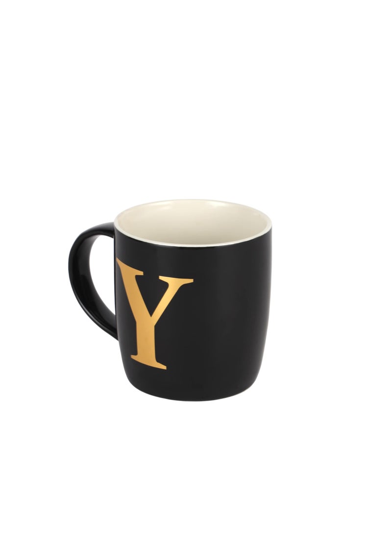 Royalford 385ml (13 oz) Alpha New Bone Mug RF11876 English Alphabet Print, 26 Variants A-Z for Hot and Cold Drinks Food-Grade, Non-Toxic and Safe to Use, Dishwasher Safe Assorted Colors Assorted Colors - Image 3
