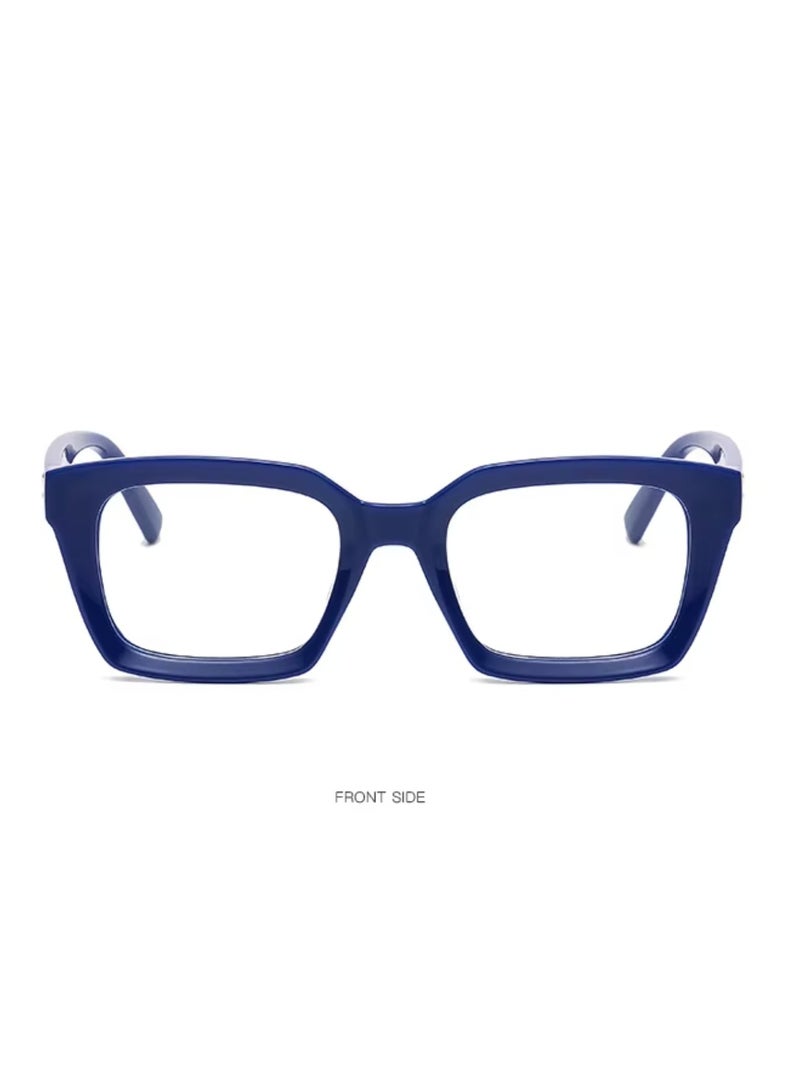 بوما للبصريات +3.0 نظاراه قراءة نسائي، نظارات قراءه طبيه مكبرة لتصحيح ضعف النظر  مع تقدم العمر ،لون الإطار جريء عدسات مضادة للتعب والضوء الأزرق، تصميم خفيف الوزن ،حمايه شاشة كمبيوتر  وحجب الضوء الأزرق ورؤية واضحة للقراءة - Image 1