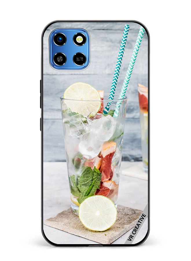 VR CREATIVE Protective Case Cover For Infinix Smart 6 HD Smoosh Design Multicolour - Image 1