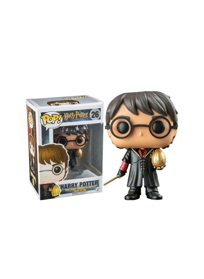 Pop Harry Potter Harry Potter Doll Anime Peripheral Cartoon Hand-made Movie Ornaments-Specifications:Hedway 76 - Image 5