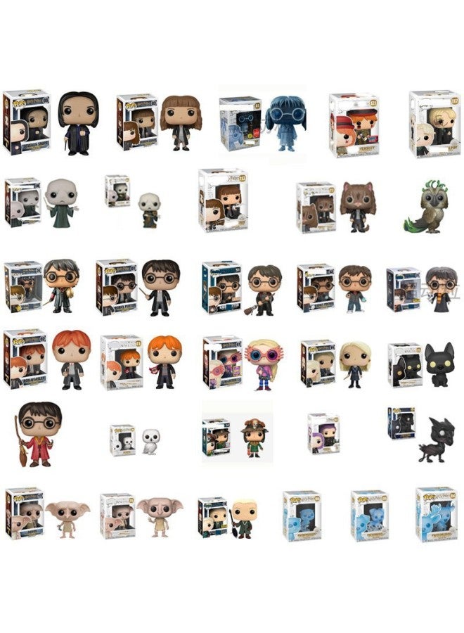 Pop Harry Potter Harry Potter Doll Anime Peripheral Cartoon Hand-made Movie Ornaments-Specifications:Hedway 76 - Image 2