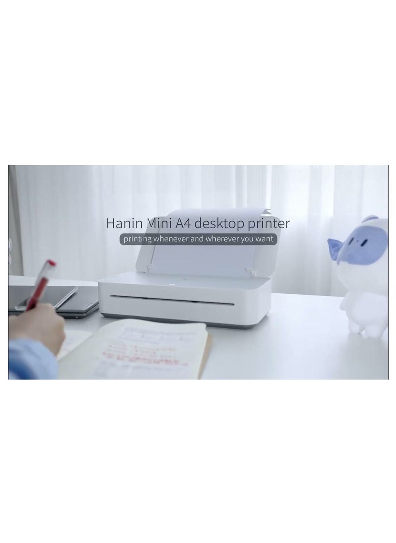 HPRT HPRT GT1 Portable Printer Thermal Transfer printing Machine A4 Paper Size Bluetooth Wifi USB Mini Thermal Printer  - Image 2