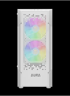 AURA GC7 WH ARGB COMPACT MESH ARGB MID-TOWER CASE - pzsku/ZAFB1724E23813A252736Z/45/_/1739626002/bc2046f9-21fb-4cc2-b4d5-065600baf54b