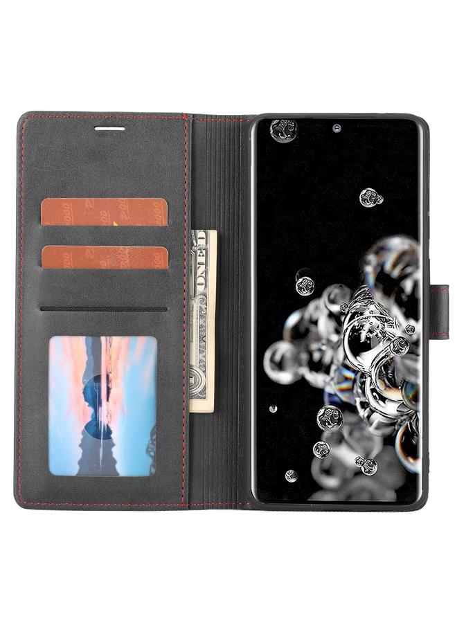 S-TOP Case For Samsung Galaxy S20 Ultra Classic Wallet Flip Leather Phone Case - Image 4