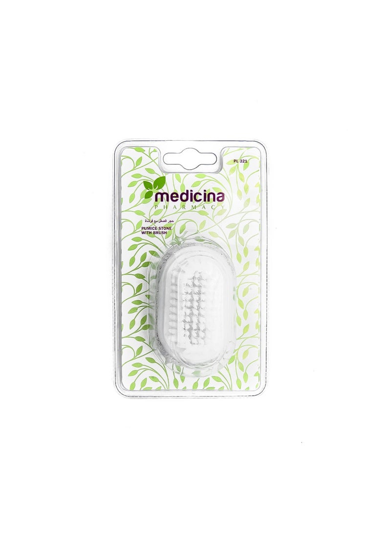 Beautytime Pumice Stone With Brush Pl321 