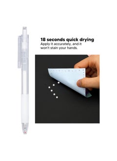 ZJchao Glue Pens,10 Pcs Glue Pens 18S Quick Drying White Tacky Glue Pens With 20 Replacement Refills For Diy Crafts Scrapbook Glue Pen Scrapbook Quick Dry Glue Pen For Women Man  - Image 5