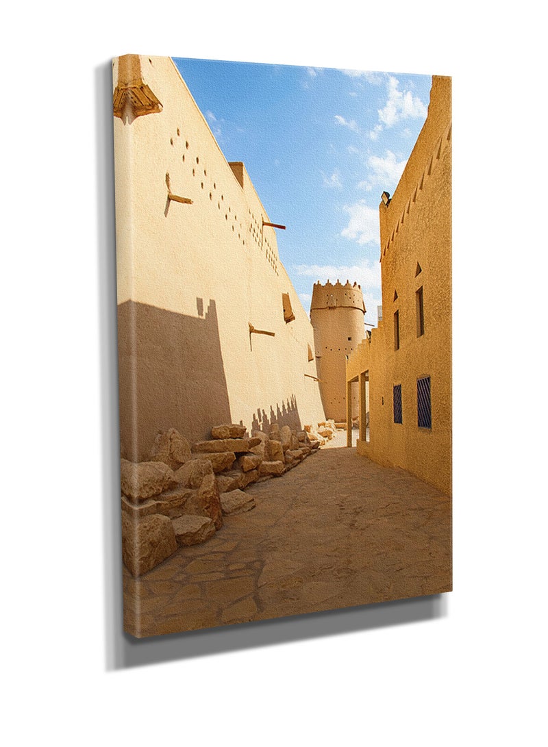 مودكلاس لوحة جدارية كانفس بتصميم تراثي - Image 2